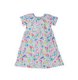 UPF 50+ Laya Short Sleeve Tee Dress