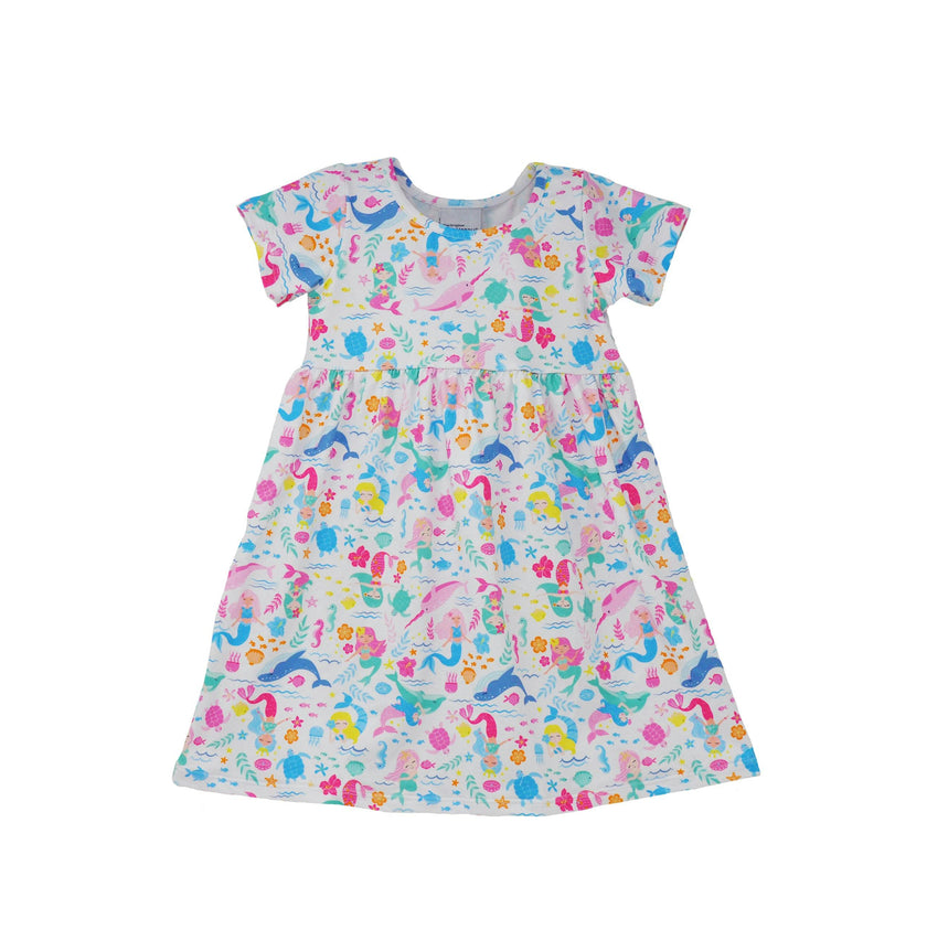 UPF 50+ Laya Short Sleeve Tee Dress