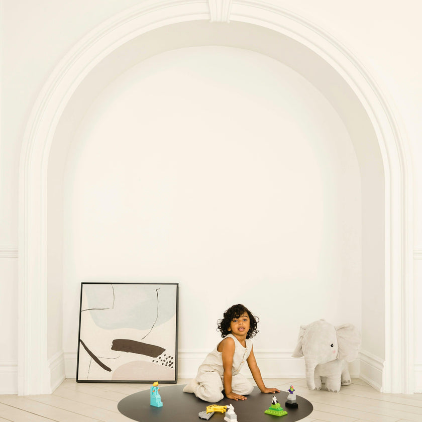Catch All Mat for Mealtime & Playtime Mess