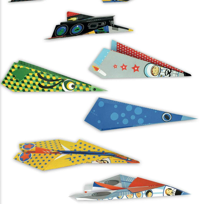 Pockets - Origami Portfolio - Planes - 7y+