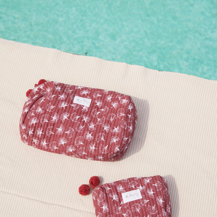Clover Quilted Over-Sized Pouch