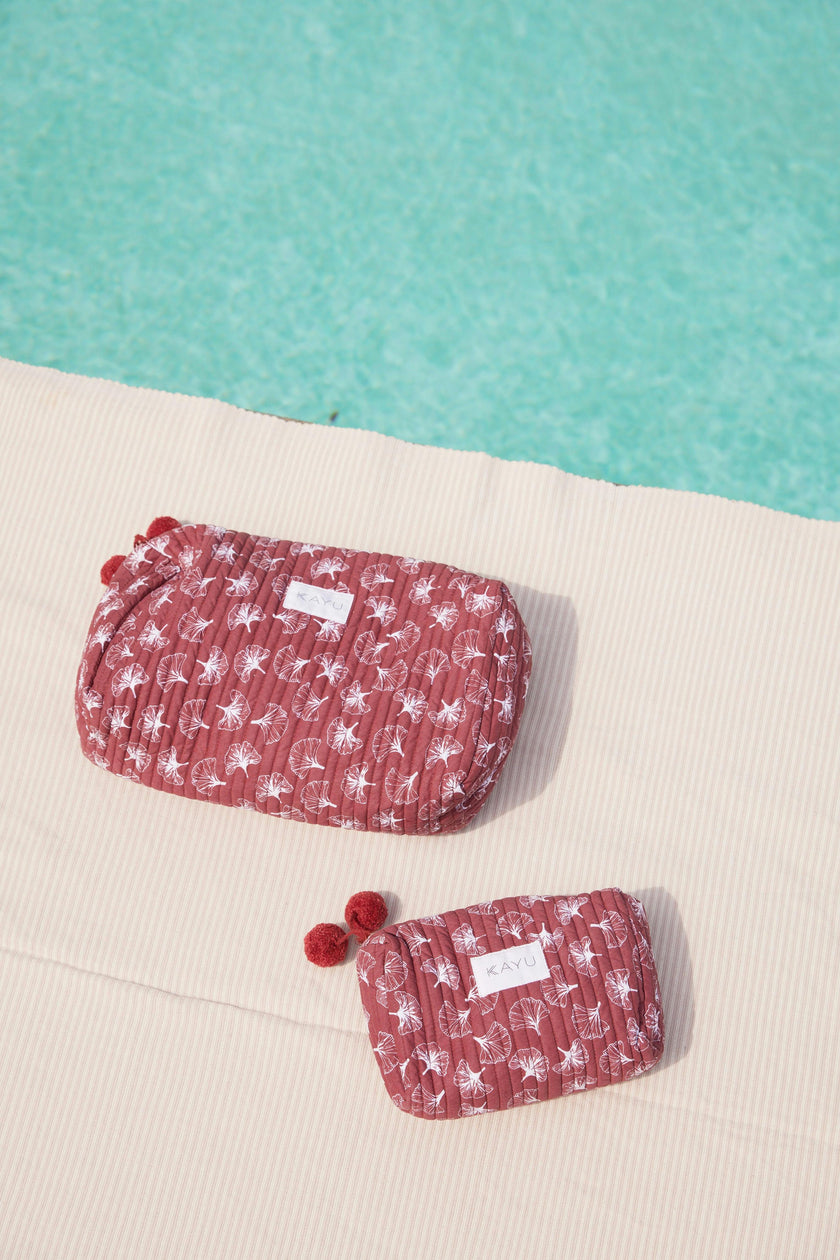 Clover Quilted Over-Sized Pouch