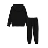 Black Trim Detail Tracksuit