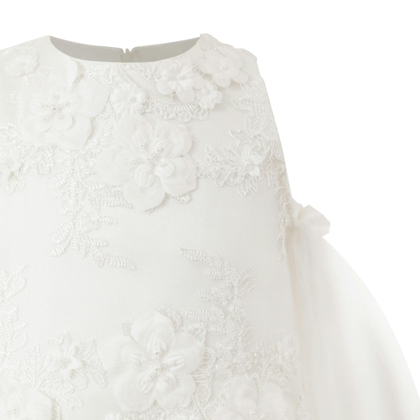 White Zeloria Formal Dress