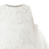 White Zeloria Formal Dress