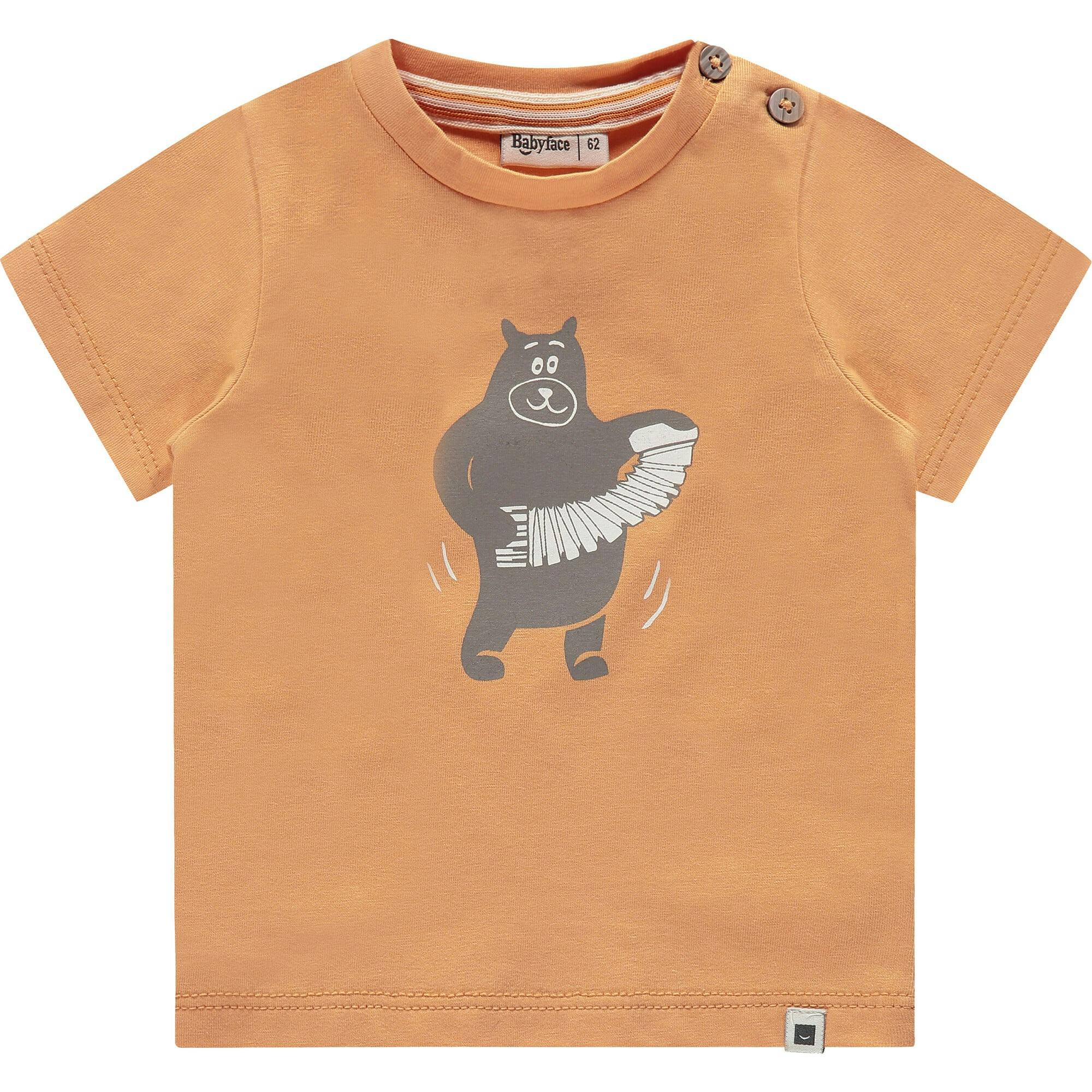 Accordion Playing Short Sleeve T-Shirt