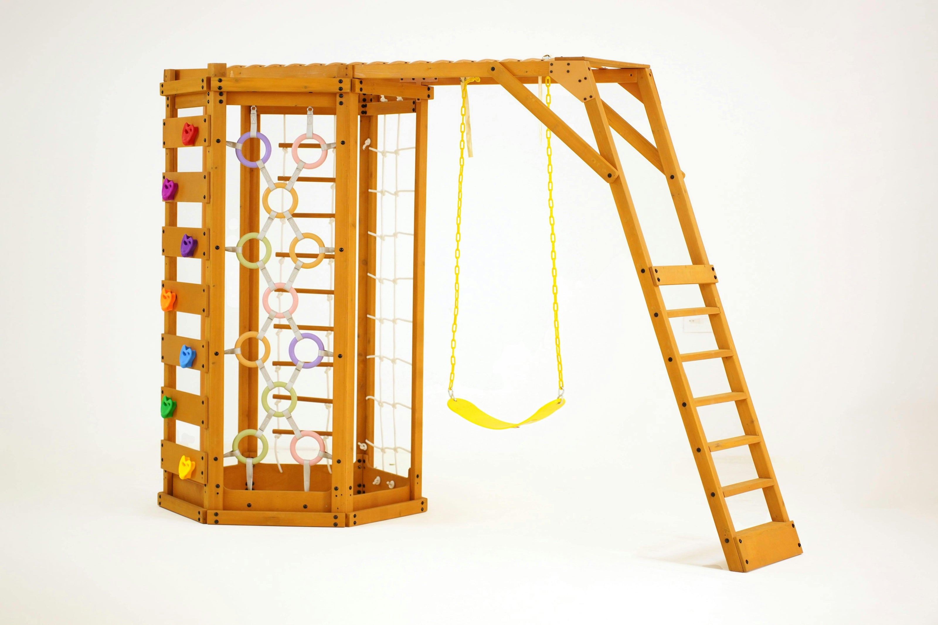 Hawthorn Large – Natural | Octagon Outdoor Jungle Gym