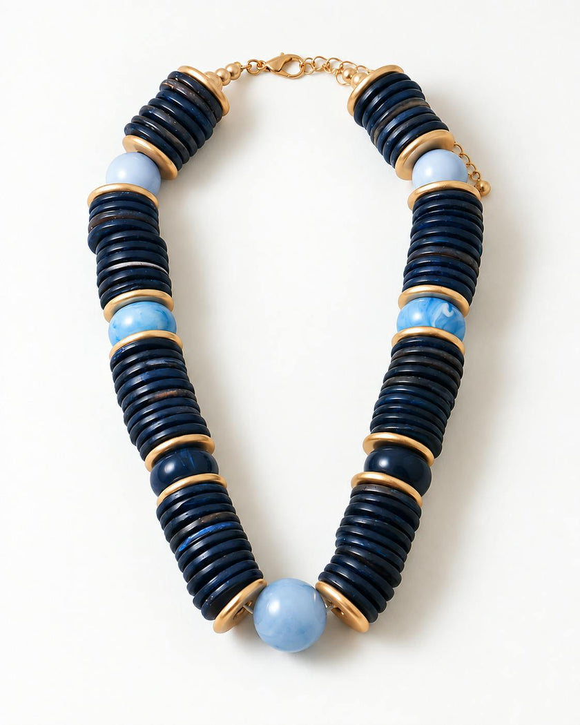 Navy Charleston Necklace