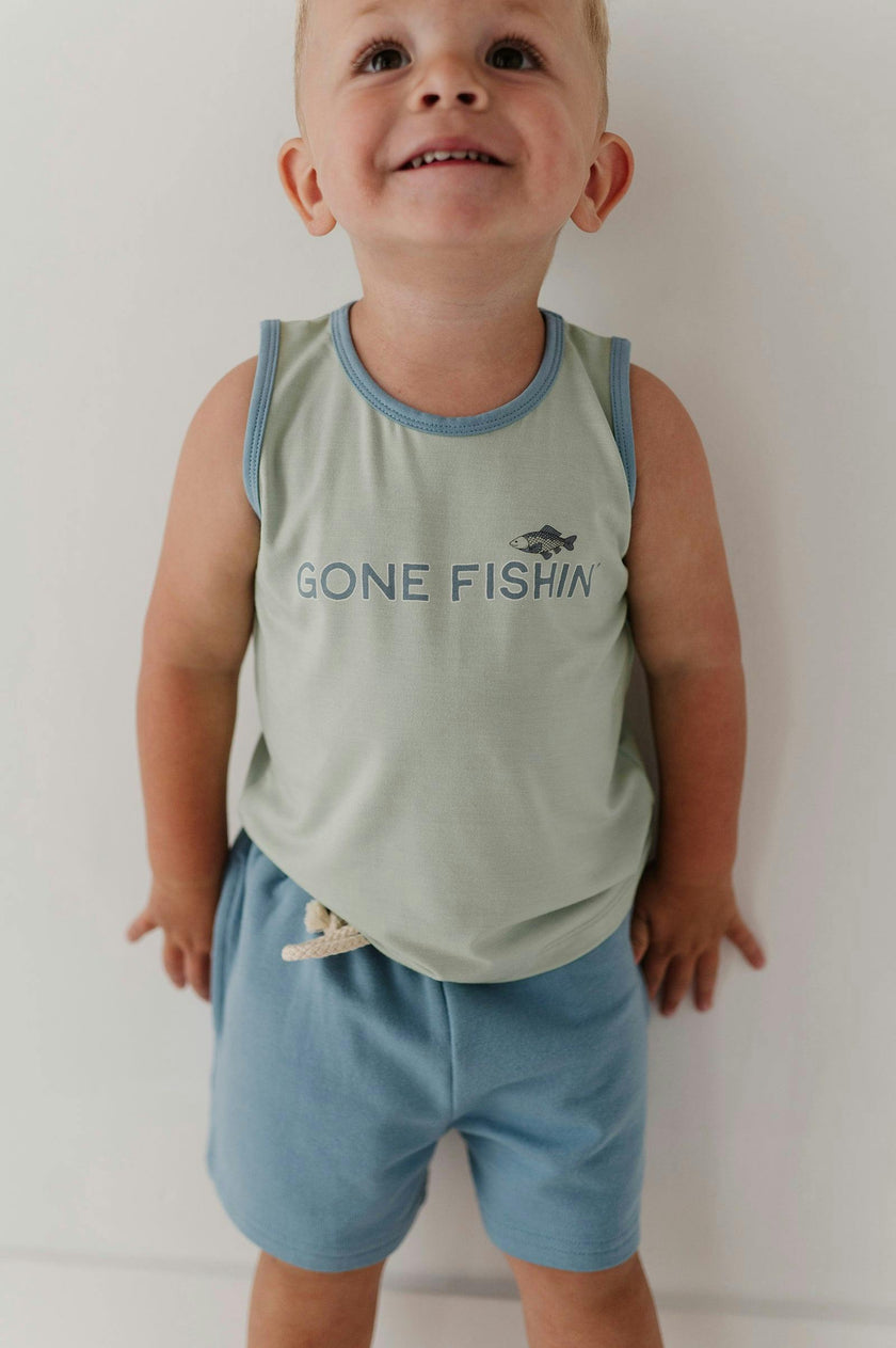 Boys Everyday Shorts in Mountain Spring