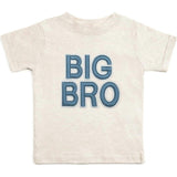 Big Bro Embroidered Patch Short Sleeve T-Shirt - Natural Heather