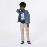 ZADIG & VOLTAIRE Vintage Festival Cotton Denim Shirt