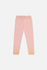 Organic Cotton Leggings Pale Dusty Pink