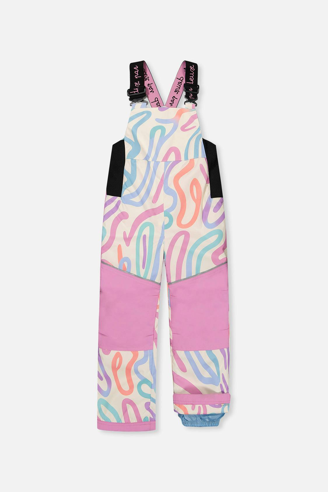 Two Piece Discover Snowsuit Multicolored Line Print