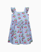 Adelina Summer Dress in Cherry & Daisy