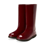 Ann PU Burgundy
