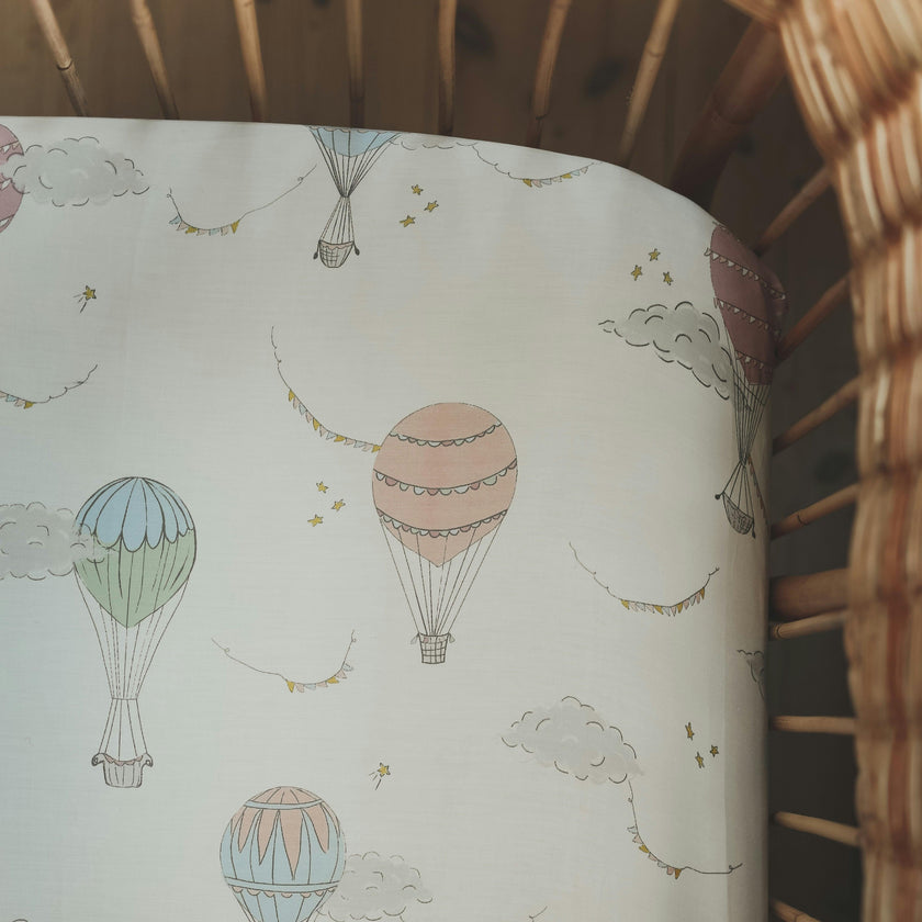 Touch The Sky Crib Sheet
