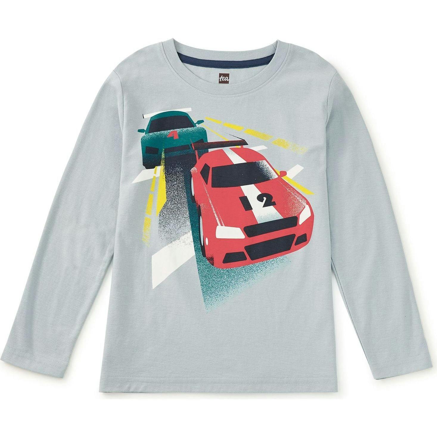 Racecars Graphic Tee, Blue