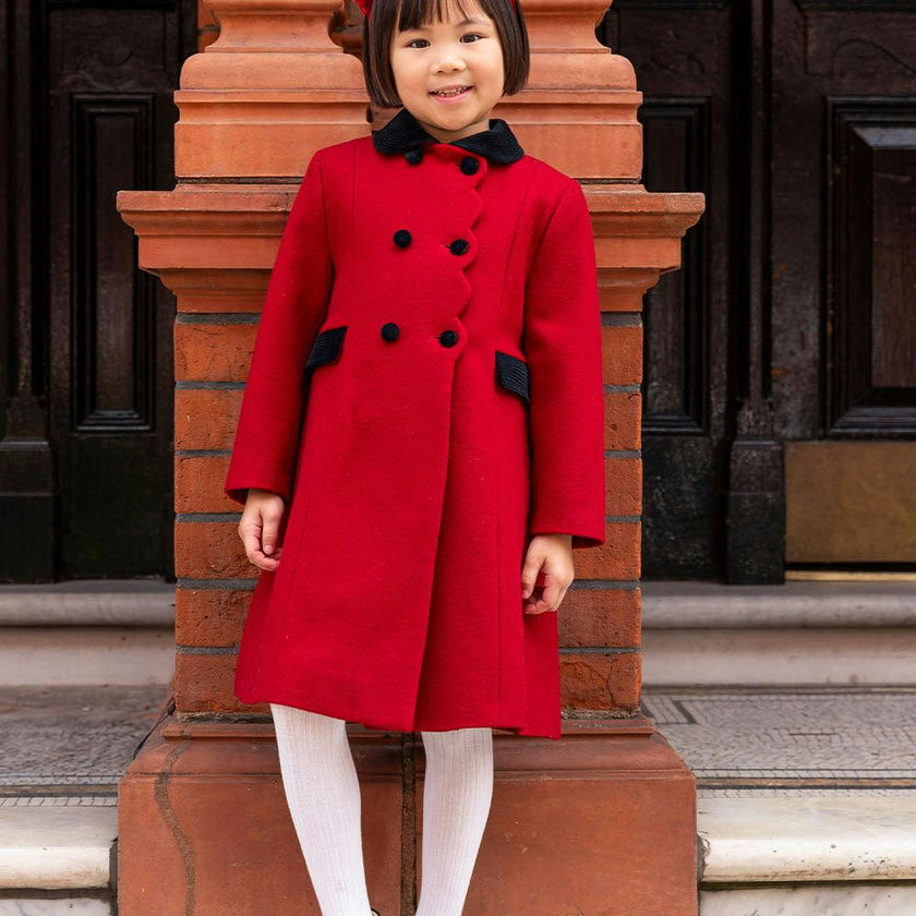 Scalloped Edge Coat