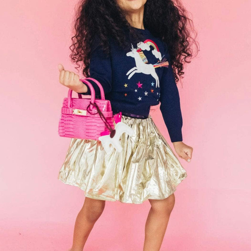 Goldie Foil Skirt