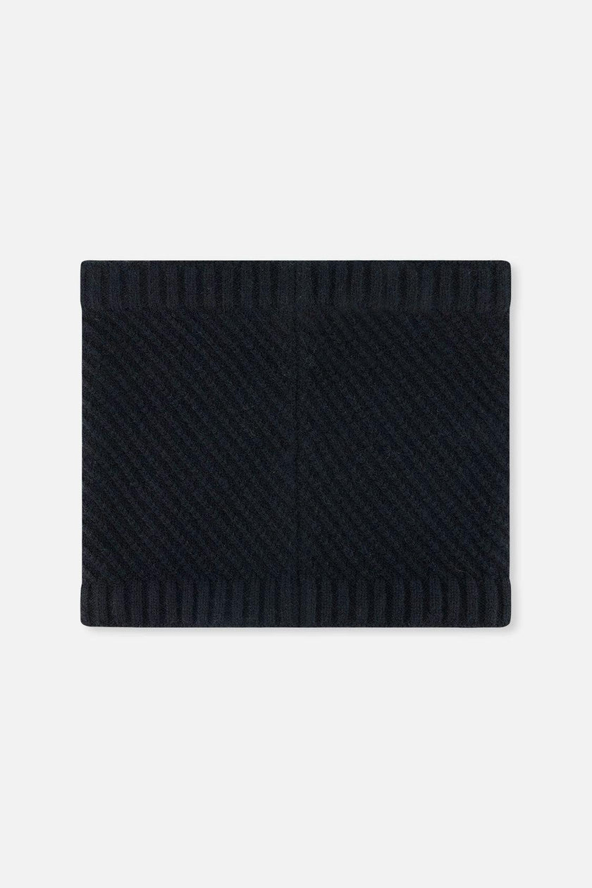 Winter Knit Neckwarmer Black