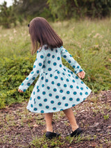 Long Sleeve Twirl Dress