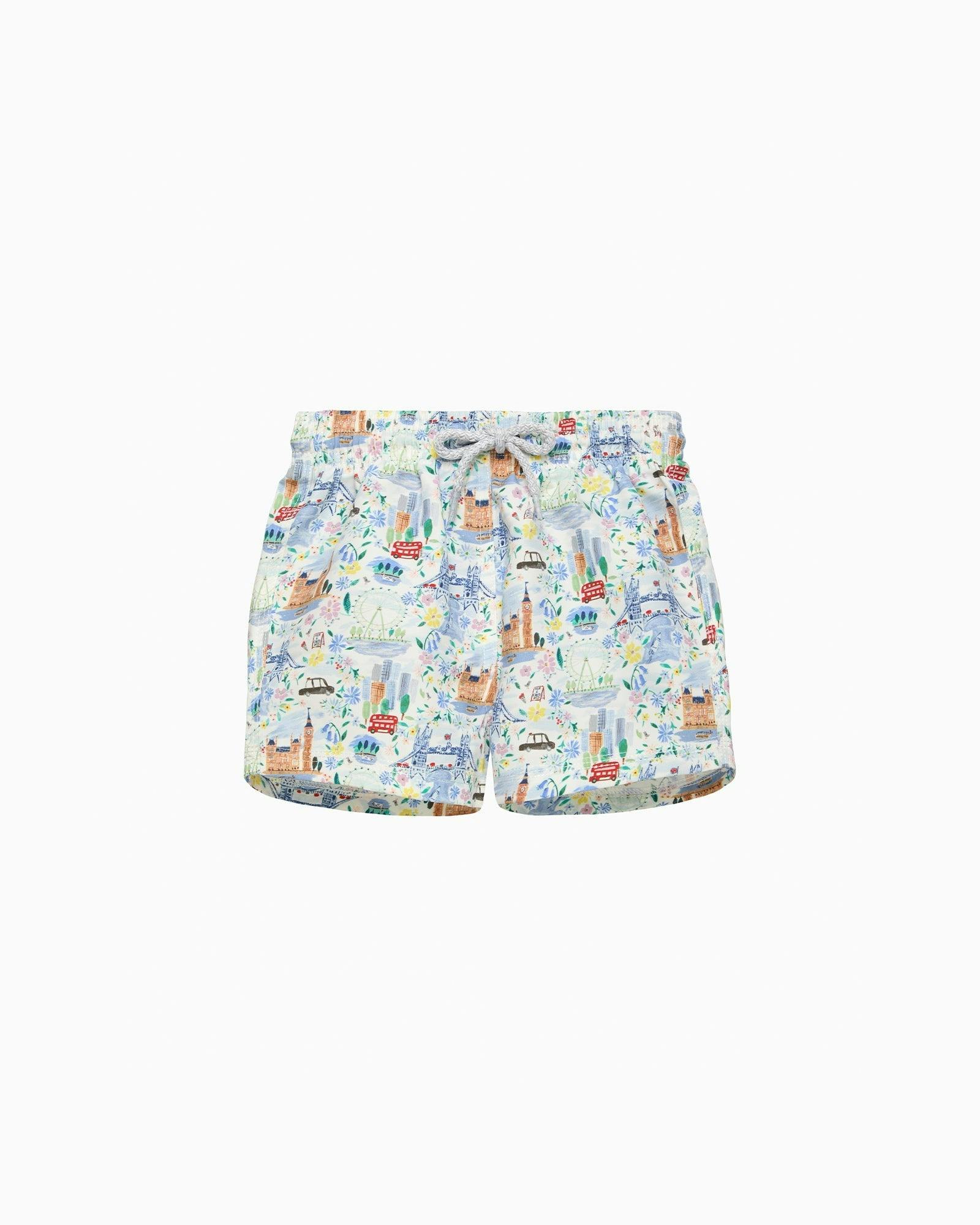 Baby Swimshorts in London Scenes