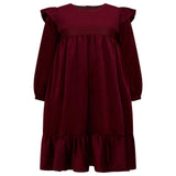 Chloe Velvet & Satin Bow Party Dress