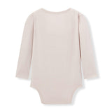 Sepia Rose Luxe Solid Long Sleeve One Piece