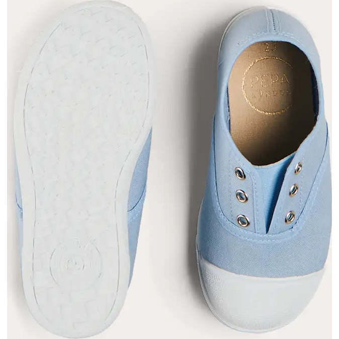 Canvas Plimsolls in Blue (20-37EU)