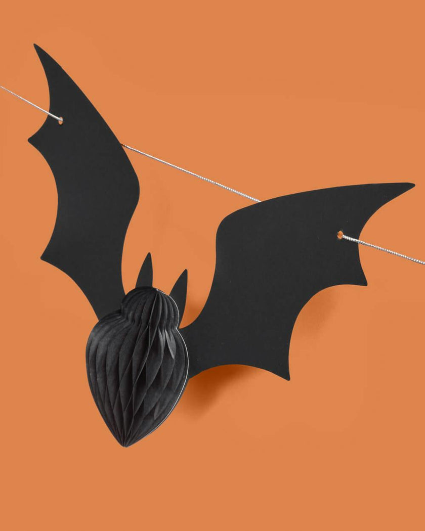 It's Giving Spooky Banner - iridescent foil banner