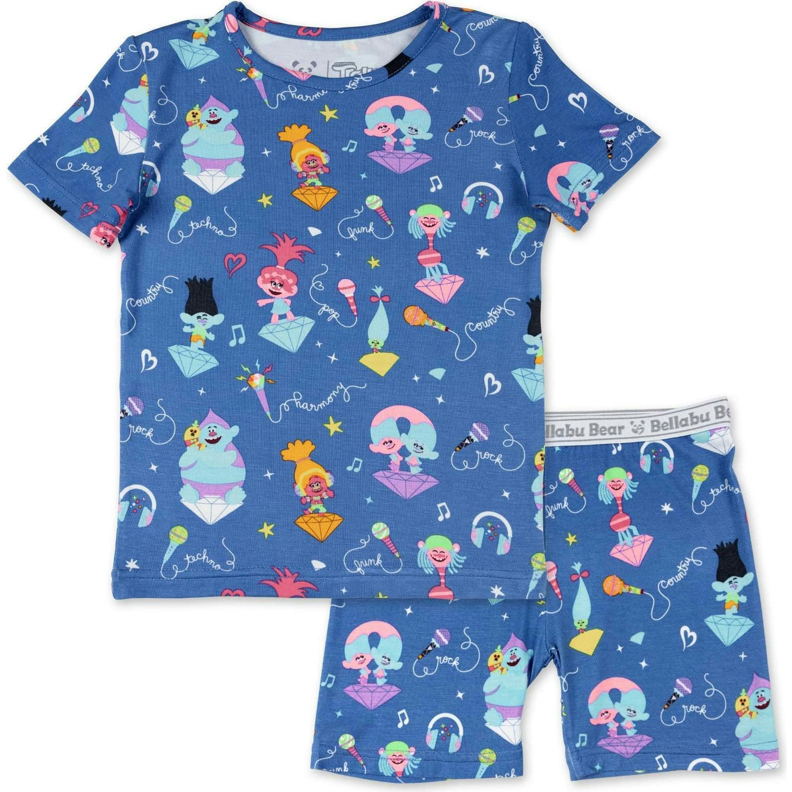 Trolls Music Kids Bamboo Short Set