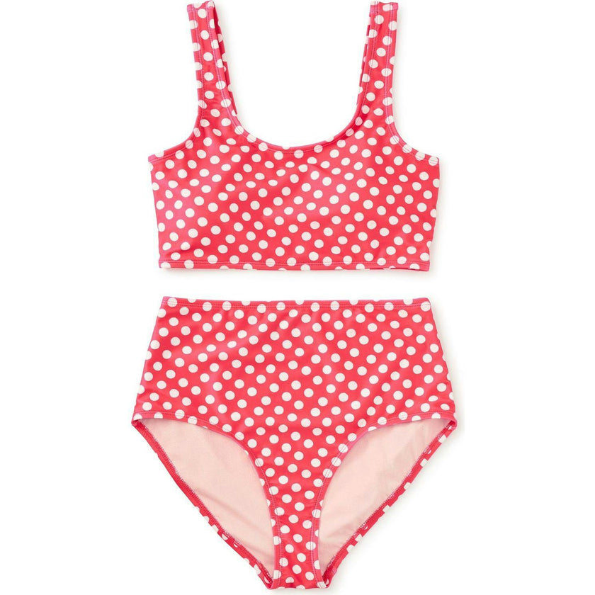 Adult Two-Piece Swimsuit, Red