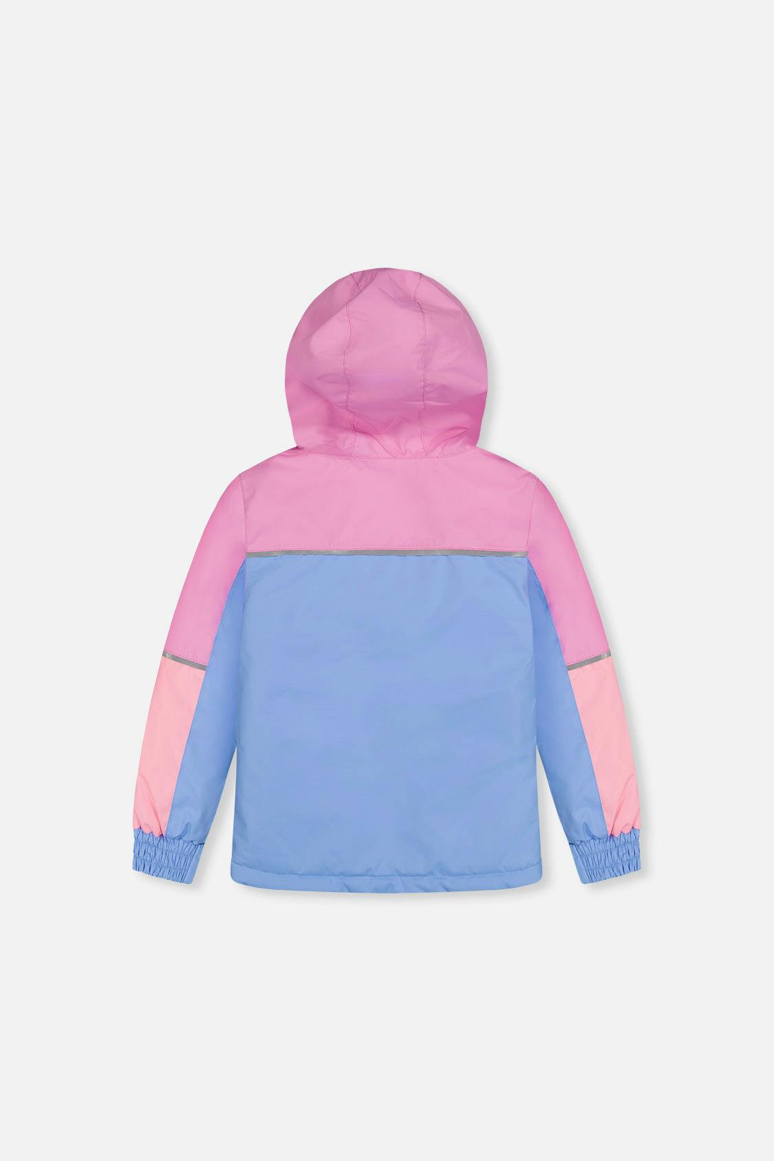 Light Weight Two Piece Chill Snowsuit Pink Blue and Mauve