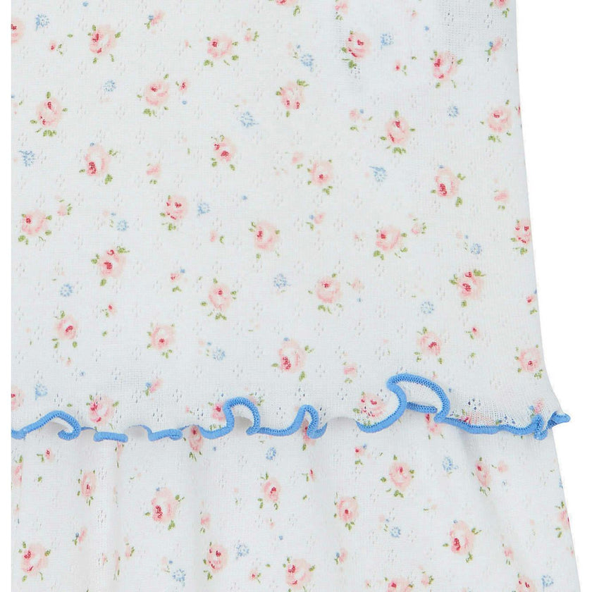 TARTINE ET CHOCOLAT Pointelle Lettuce Hem Pajamas
