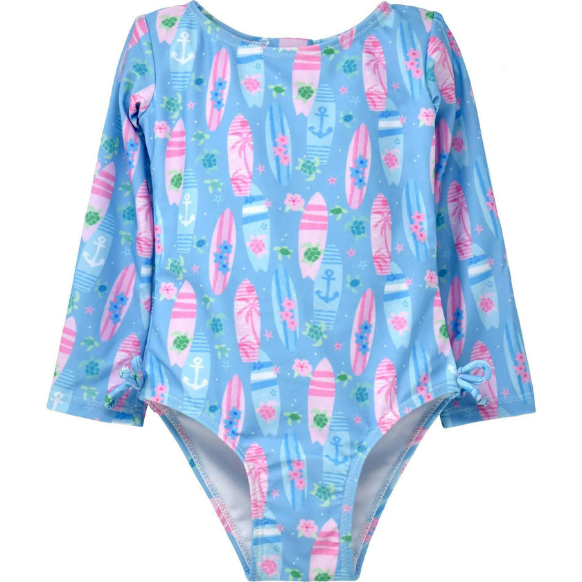 UPF 50+ Charlie L/S Rash Guard Swimsuit