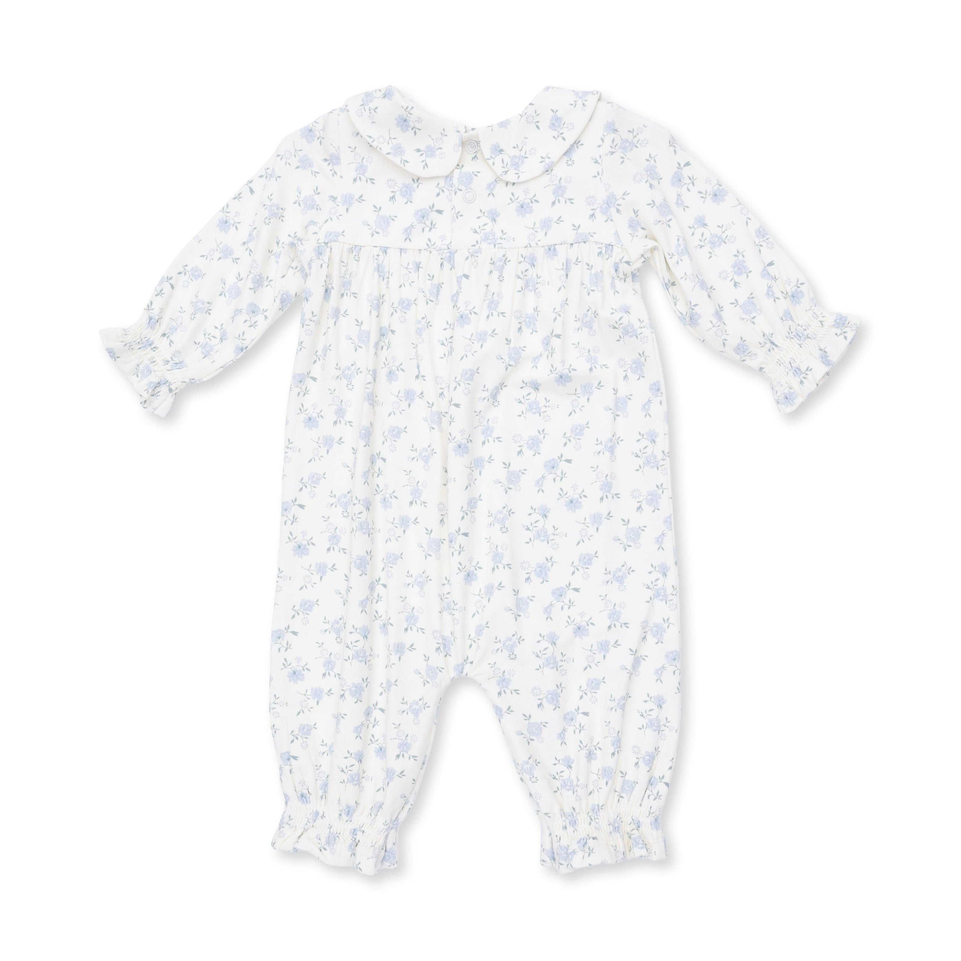 Rose Briar - Smocked Long Sleeve Romper