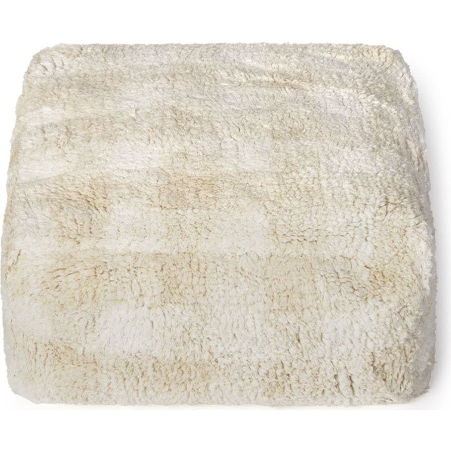 Pouf Vichy Ivory