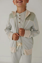 Track Zip Front Jacket Desert Sage