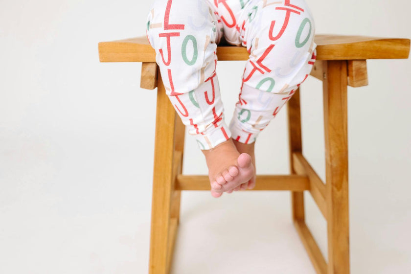 2pc Long Sleeve Pajama Set - Jolly