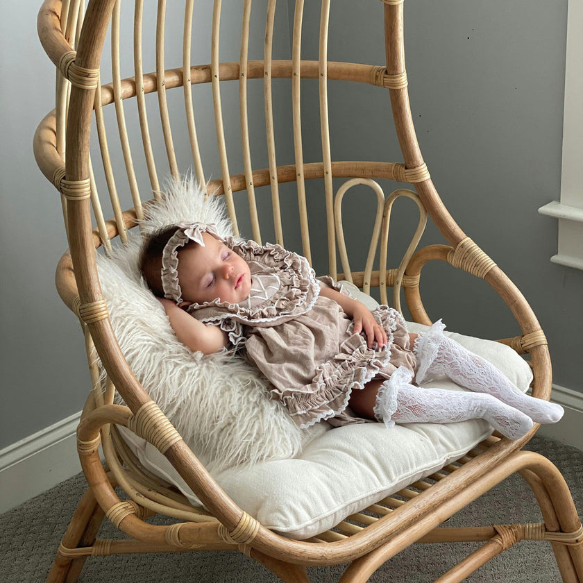 Ashlyn Linen Hair Sash