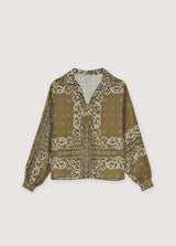 Waterlily Woman Shirt Bandana Print