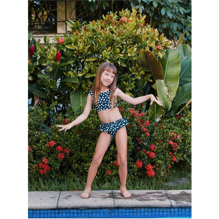 Ruffled Bikini Bottoms, Multi