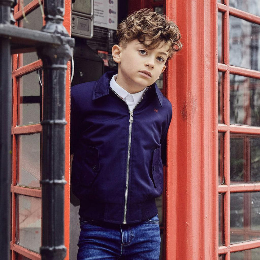 Carnaby Bomber Jacket - Navy