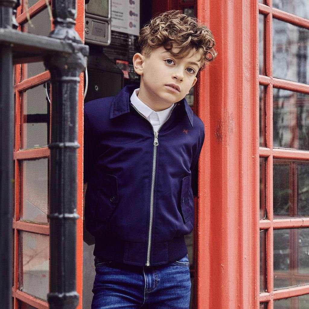 Carnaby Bomber Jacket - Navy