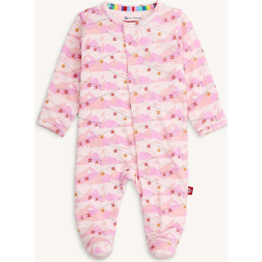 Magnetic Footie PINK APRES CHIC
