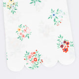 Ditsy Posy Scalloped Guest Towels