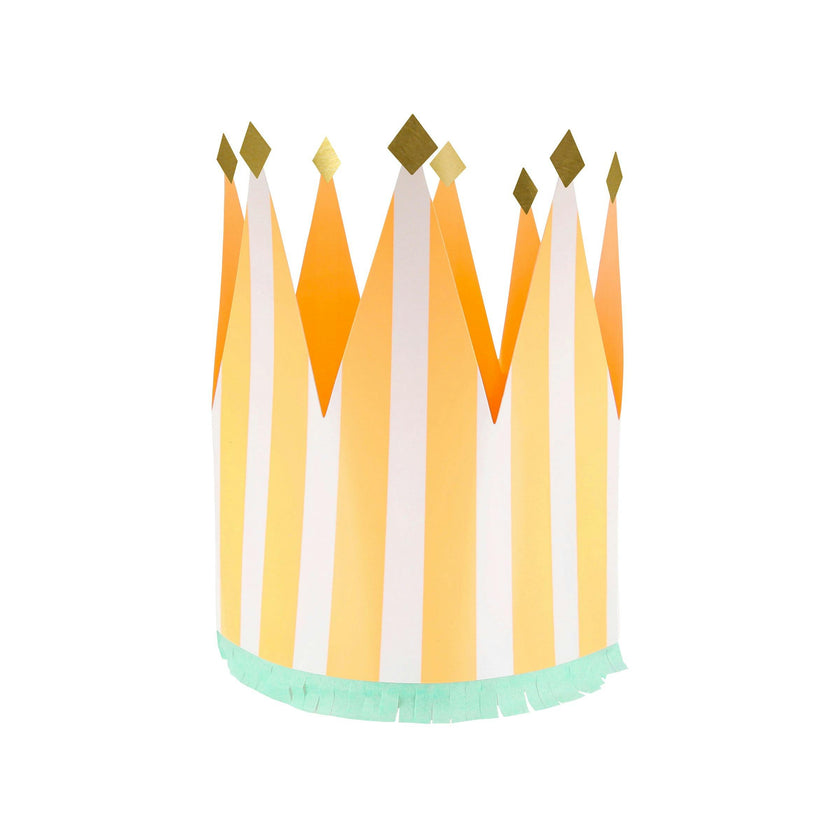 Striped Party Crowns