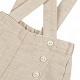 TARTINE ET CHOCOLAT Classic Suspender Shorts - Sable