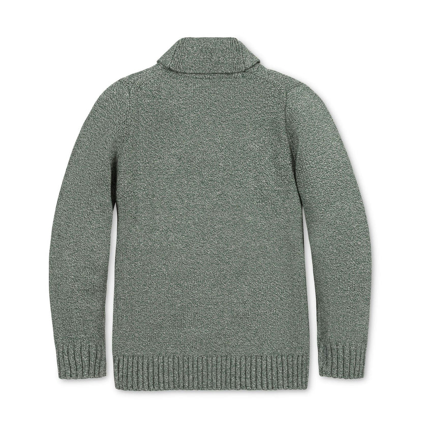 Organic Shawl Collar Sweater