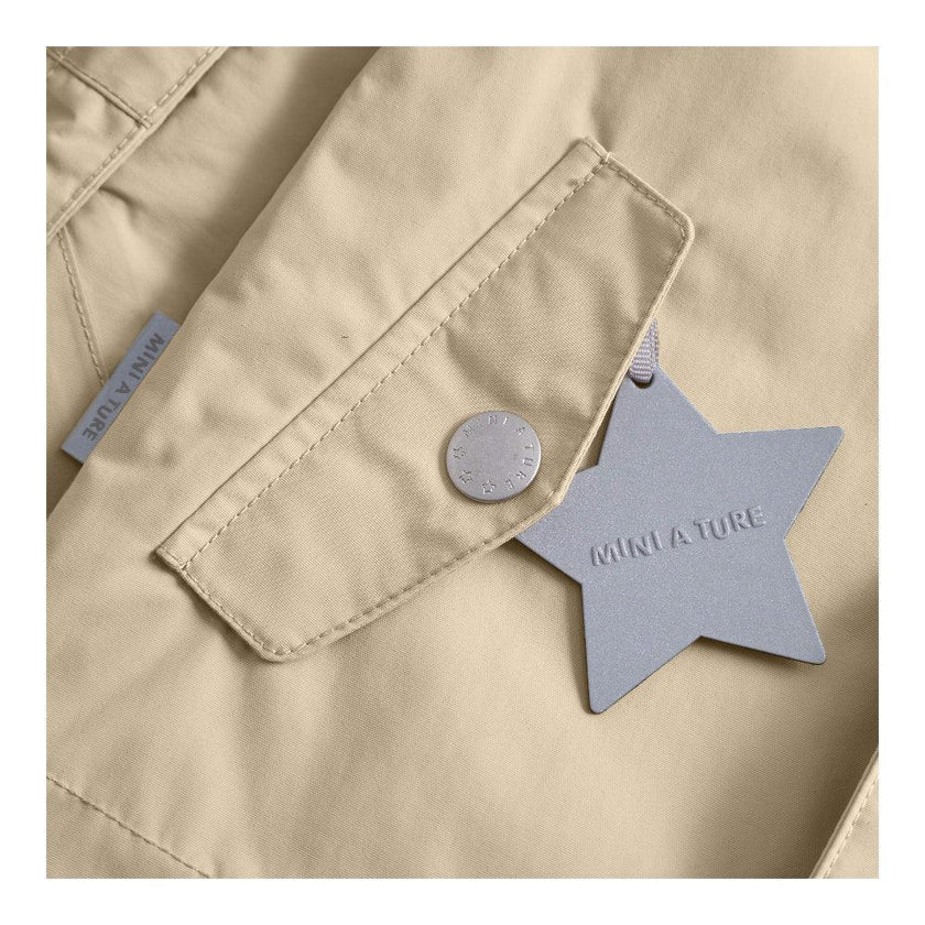 MINI A TURE MATWALLY Spring Jacket. GRS - Sesame